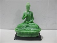 8" Jadeite Buddha Statue See Info