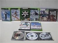 Assorted Playstation & XBOX Games Untested