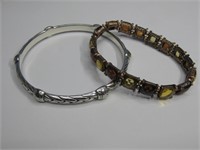 Two Bracelets Costume Jewelry