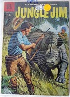 Jungle Jim #16 "Attacking Rhino Cover" 10¢ Comic