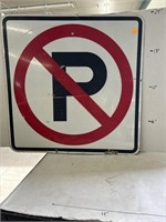 No Parking Sign - Metal Traffic Sign 24 x 24