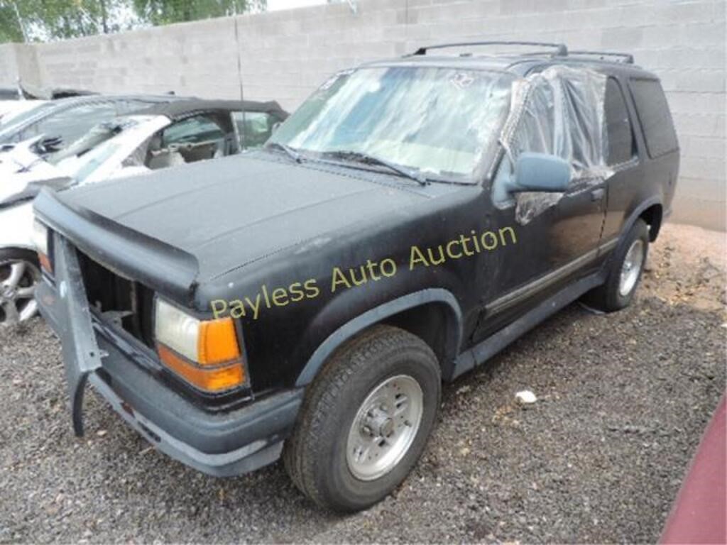 1994 Ford Explorer 1FMCU24X4RUC59242 Black