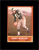 1963 Topps #83 Jerry Norton EX to EX-MT+