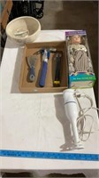 Hand tools, pillsbury hand mixer ( untested),