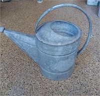 Large Galvanized Watering Can