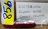 VICTORINOX FLORAL KNIFE, SINGLE FOLDING BLADE