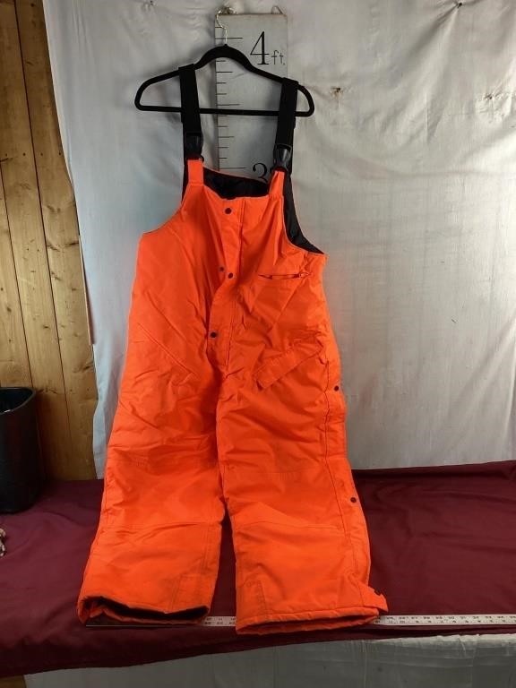 Safety orange coveralls by armor crest