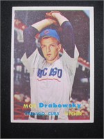 1957 TOPPS #84 MOE DRABOWSKI CHICAGO CUBS