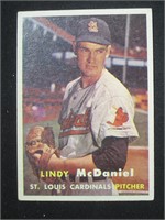 1957 TOPPS #79 LINDY MCDANIEL CARDINALS