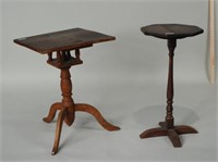 Two Primitive American Country Tables