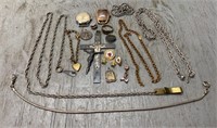 Pocket Watch Chains Crucifix & More