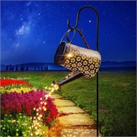 New Outdoor Solar Watering Can with Lights