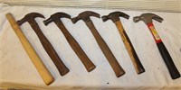 5 Assorted Hammers