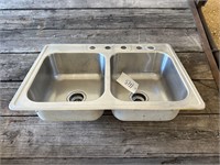 Stainless Steel Double Sink