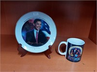 Obama plate & cup