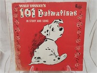 RECORD- 101 DALMATIONS IN STORY AND SONG