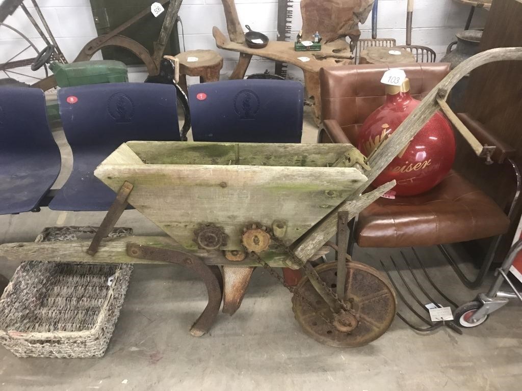 Summer Auction Primitives Country Store China Tools etc