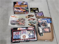 NASCAR RACE CARD GAME/REFRIGERATOR MAGNETS/COLLECR