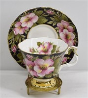 Royal Albert "Alberta Rose" Tea Cup & Saucer