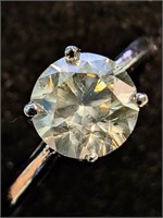 $4865 10K 1.28g Diamond (0.8Ct,I1,G) Ring