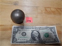 2" Solid Metal Ball, Bearing?