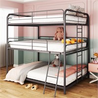 Heavy Duty Metal Triple Bunk Beds for Adults/ Kids