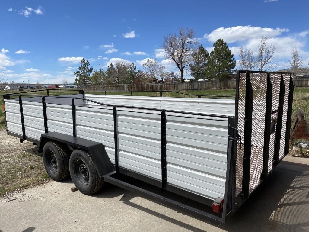 1984 Ideal 16' Utility Trailer, Mint Condition