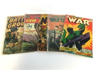 Lot of 5 War Comics (Readers)