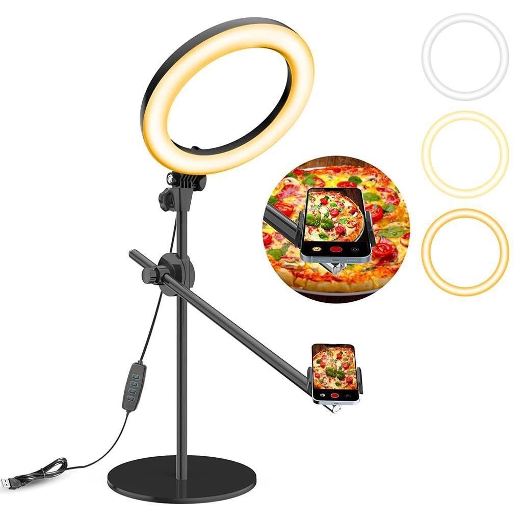 Selfie Ring Light with Stand and Phone