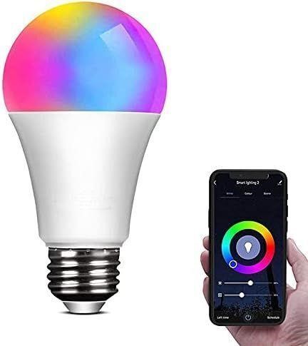 21$-smart wifi led bulb with color changing