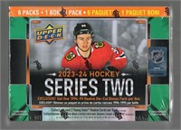 2023-'24 Upper Deck Series 2 Hockey Mega Box - Con