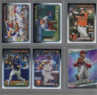 (10) 2024 Topps Series 1 Cards Stars, Rookies, Par