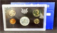 1970 SMALL DATE PROOF SET
