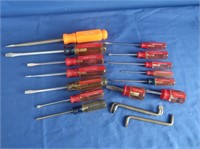 Craftsman Screwdrivers-Phillips, Flat-many sizes