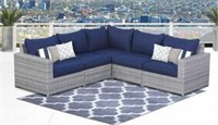 Kordell Patio Sectional With Cushions