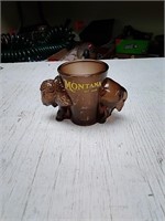 Montana Buffalo shot glass