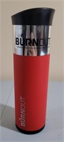 Burnout temperature regulating travel mug.