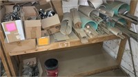 Shelf of Miscellaneous Casters and Parts