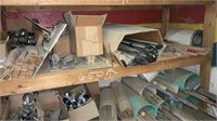 Shelf of Miscellaneous Casters and Parts