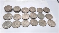 34 - 50 Cent Coins 1971-2007
