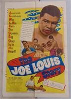 1953 "Joe Louis Story" One Sheet Movie Poster