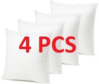 4 PCS 22X22 IN ORANIFUL PILLOW INSERTS