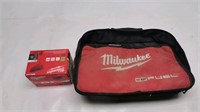 Milwaukee bag with staples