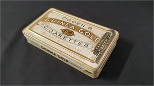 Antique Cigarette Tin - Ogden's Guinea Gold