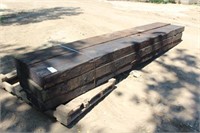 (6) Approx 6"x16"x14FT Creosote Planks