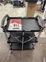 New Olympia foldable service cart