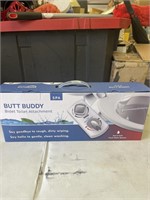 New butt buddy toilet attachment