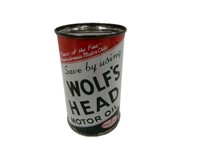 WOLF'S HEAD MOTOR OIL SAVING BANK