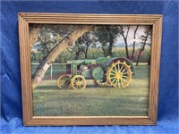 John Deere tractor picture (nice frame)