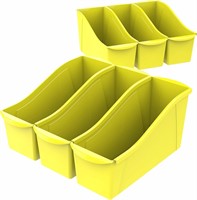 Storex Large Bin, Interlocking Plastic Organizer